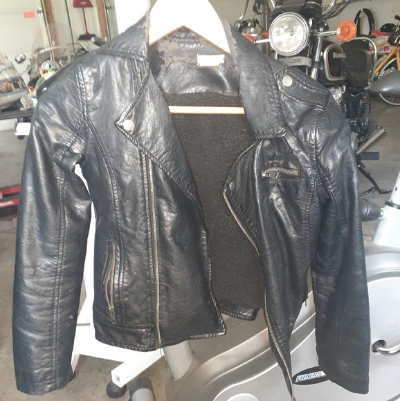 Faux leather jacket - Picture 1 of 1